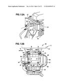 AIR-COOLED ENGINE FOR WORKING MACHINE diagram and image