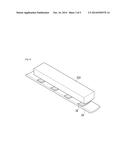 DEVICE OF PROCESSING LOW IGNITION PROPENSITY CIGARETTE PAPER AND DEVICE OF     MANUFACTURING LOW IGNITION PROPENSITY CIGARETTE PAPER INCLUDING THE SAME diagram and image