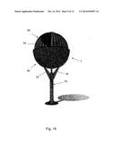 ARTIFICIAL TREE FOR GENERATING HYBRID ENERGY diagram and image