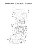 Intake pipe for gas of an internal combustion engine with a flap unit diagram and image