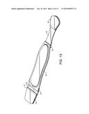 METHOD OF MANUFACTURING A BODY ADHERING ABSORBENT ARTICLE ORIENTATED IN     THE CROSS-MACHINE DIRECTION WITH REDUCED CURL diagram and image