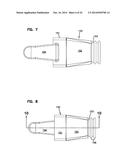 CONNECTOR WITH SLIDEABLE RETENTION FEATURE AND PATCH CORD HAVING THE SAME diagram and image