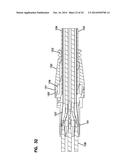 CONNECTOR WITH SLIDEABLE RETENTION FEATURE AND PATCH CORD HAVING THE SAME diagram and image