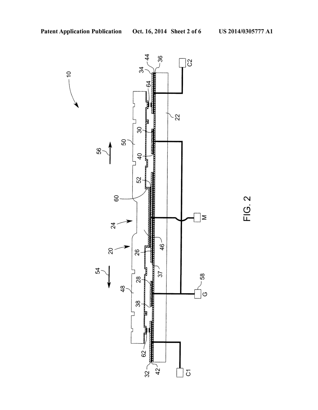 INTEGRATED MICRO-ELECTROMECHANICAL SWITCHES AND A RELATED METHOD THEREOF - diagram, schematic, and image 03