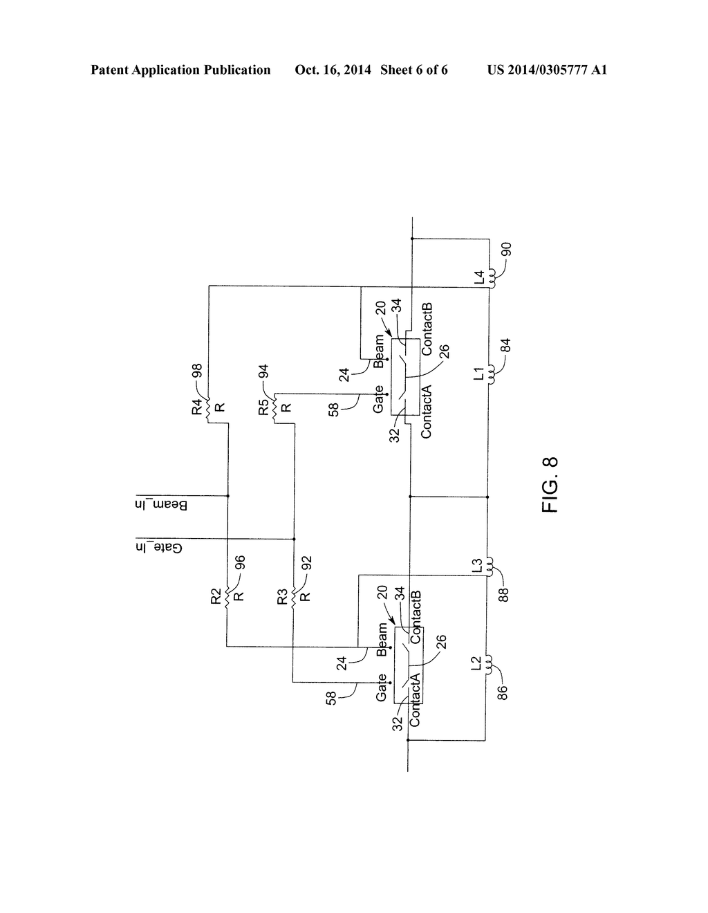 INTEGRATED MICRO-ELECTROMECHANICAL SWITCHES AND A RELATED METHOD THEREOF - diagram, schematic, and image 07