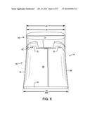 WIPES DISPENSER WITH SELF-CLOSING LID diagram and image