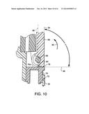 WIPES DISPENSER WITH SELF-CLOSING LID diagram and image