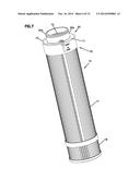 LIQUID FILTER ASSEMBLY; COMPONENTS; AND, METHODS diagram and image