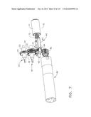 MODULAR MOTOR DRIVEN SURGICAL INSTRUMENTS WITH ALIGNMENT FEATURES FOR     ALIGNING ROTARY DRIVE SHAFTS WITH SURGICAL END EFFECTOR SHAFTS diagram and image