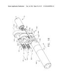 MODULAR MOTOR DRIVEN SURGICAL INSTRUMENTS WITH ALIGNMENT FEATURES FOR     ALIGNING ROTARY DRIVE SHAFTS WITH SURGICAL END EFFECTOR SHAFTS diagram and image