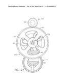 MODULAR MOTOR DRIVEN SURGICAL INSTRUMENTS WITH ALIGNMENT FEATURES FOR     ALIGNING ROTARY DRIVE SHAFTS WITH SURGICAL END EFFECTOR SHAFTS diagram and image