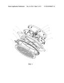 SHOWERHEAD OF A MOCVD REACTOR WITH LARGE DIAMETER diagram and image