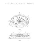 SHOWERHEAD OF A MOCVD REACTOR WITH LARGE DIAMETER diagram and image