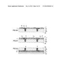 SEMICONDUCTOR DEVICE, HAVING THROUGH ELECTRODES, A MANUFACTURING METHOD     THEREOF, AND AN ELECTRONIC APPARATUS diagram and image