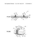 SEMICONDUCTOR DEVICE, HAVING THROUGH ELECTRODES, A MANUFACTURING METHOD     THEREOF, AND AN ELECTRONIC APPARATUS diagram and image