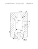 MOLDING APPARATUS AND METHOD FOR APPLYING POSITIVE PRESSURE TO MOLDED     CONTAINER diagram and image