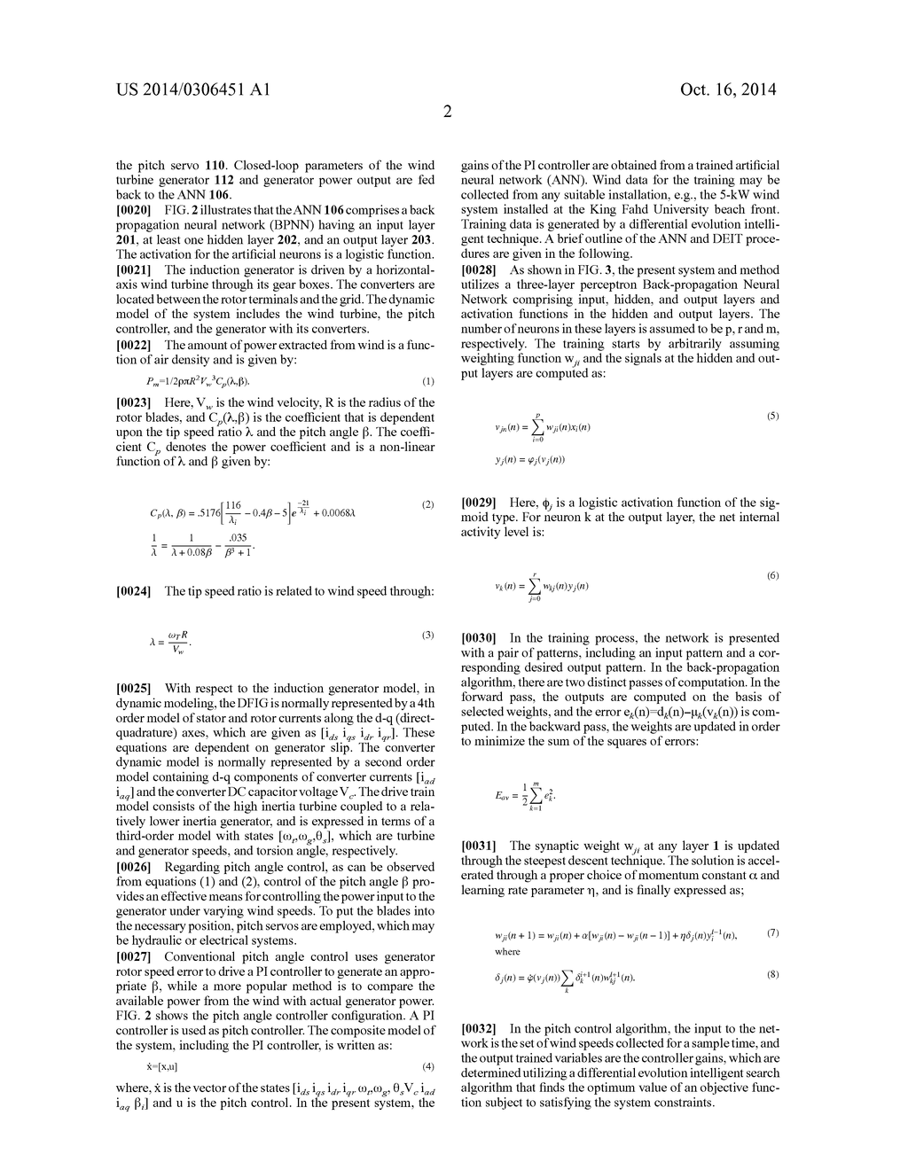 ADAPTIVE PITCH CONTROL SYSTEM FOR WIND GENERATORS - diagram, schematic, and image 09