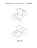 FOLDABLE ELECTRONIC DEVICE AND METHOD OF MANAGING VISIBLE REGIONS THEREOF diagram and image