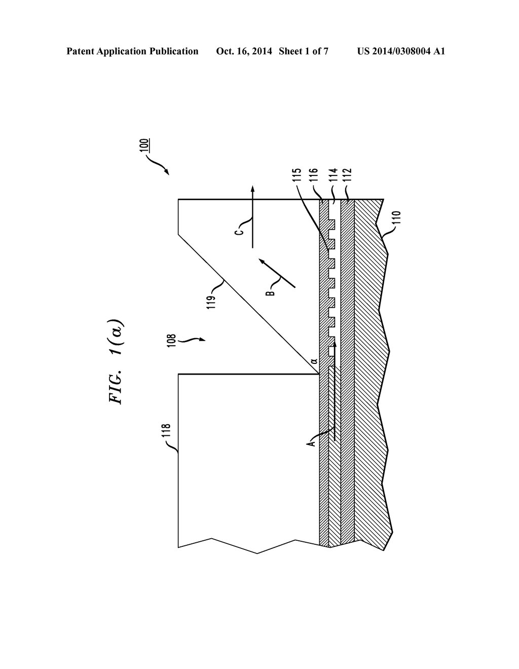 GRATING EDGE COUPLER AND METHOD OF FORMING SAME - diagram, schematic, and image 02