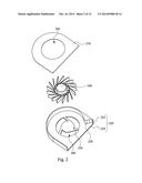 CENTRIFUGAL FAN AND IMPELLER THEREOF diagram and image