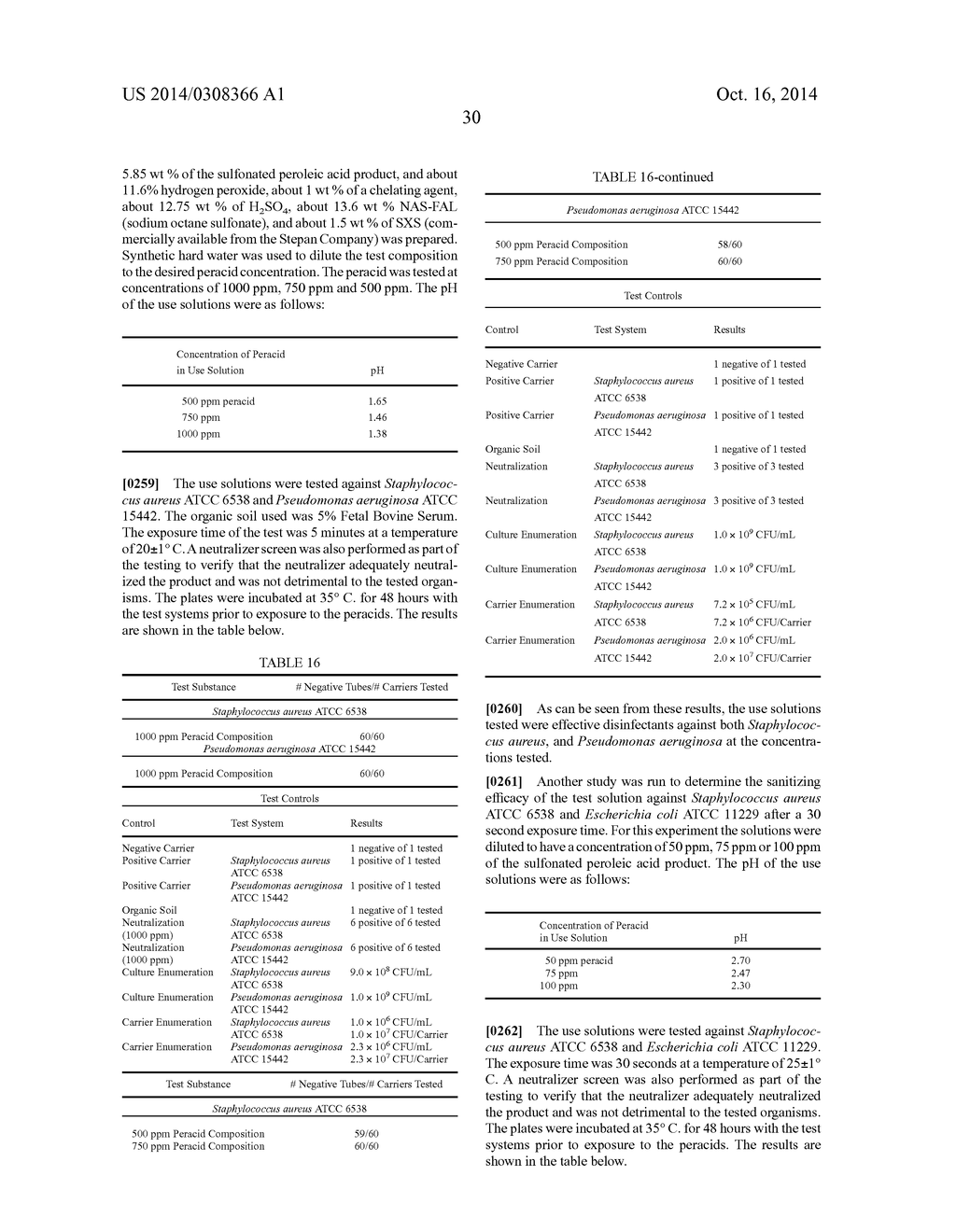 SULFOPEROXYCARBOXYLIC ACIDS, THEIR PREPARATION AND METHODS OF USE AS     BLEACHING AND ANTIMICROBIAL AGENTS - diagram, schematic, and image 41