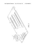 USB FLASH DRIVE POSITIONING STRUCTURE diagram and image