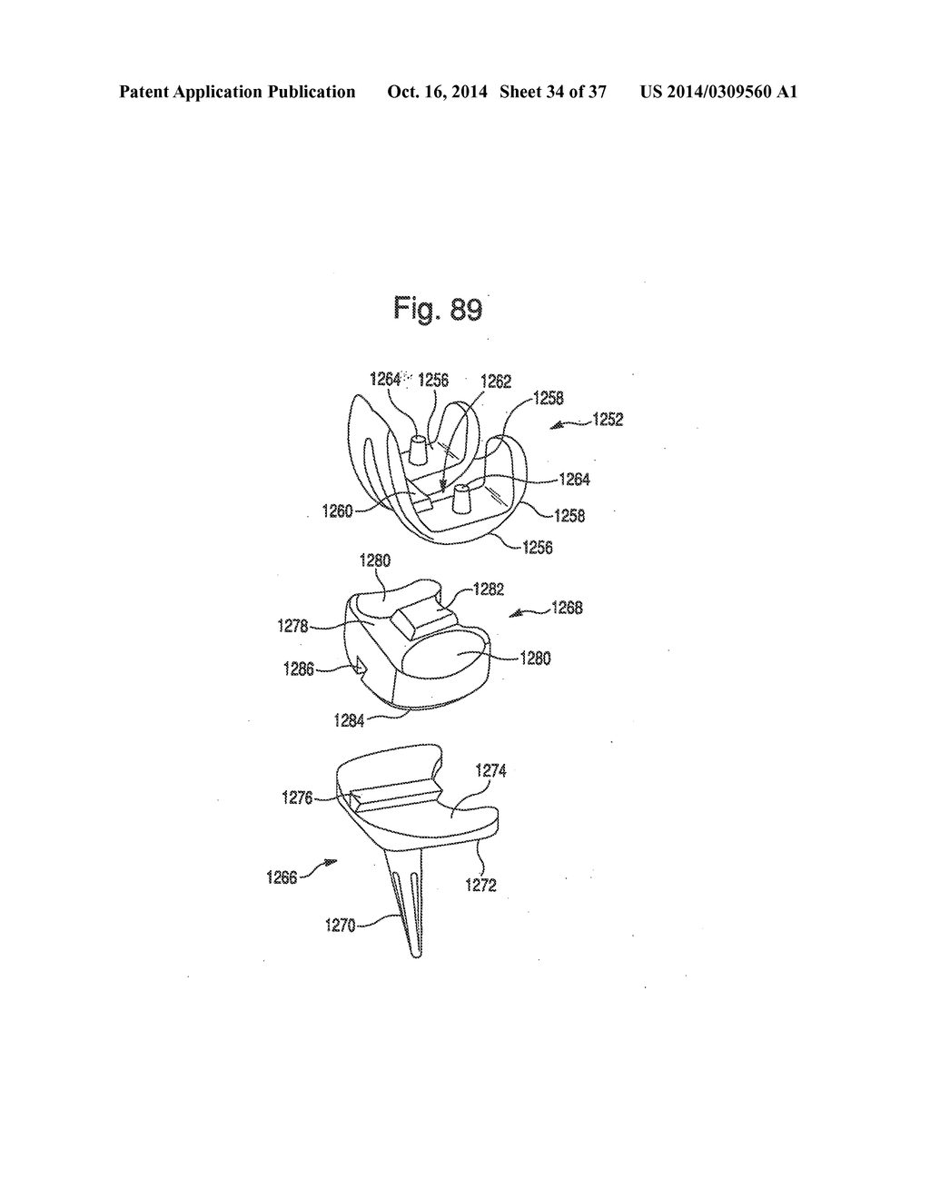 APPARATUS AND METHOD FOR MEASURING FORCES IN A KNEE JOINT - diagram, schematic, and image 35