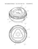 SURGICAL INSTRUMENT HEAD AND ASSEMBLY INCLUDING TAB SEPARATION MEMBER diagram and image