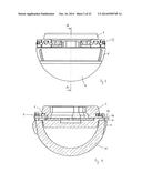 SURGICAL INSTRUMENT HEAD AND ASSEMBLY INCLUDING TAB SEPARATION MEMBER diagram and image