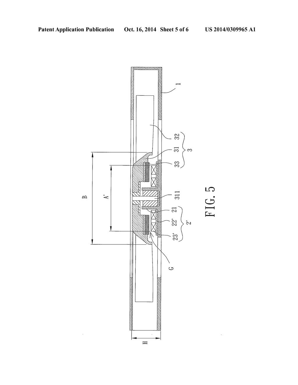 Cooling Fan Having a Axial-Air-Gap Motor and a Method for Determining the     Dimensional Proportion of the Motor - diagram, schematic, and image 06