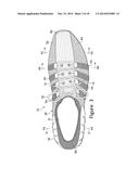 Article of Footwear Having a Flat Knit Upper Construction or Other Upper     Construction diagram and image