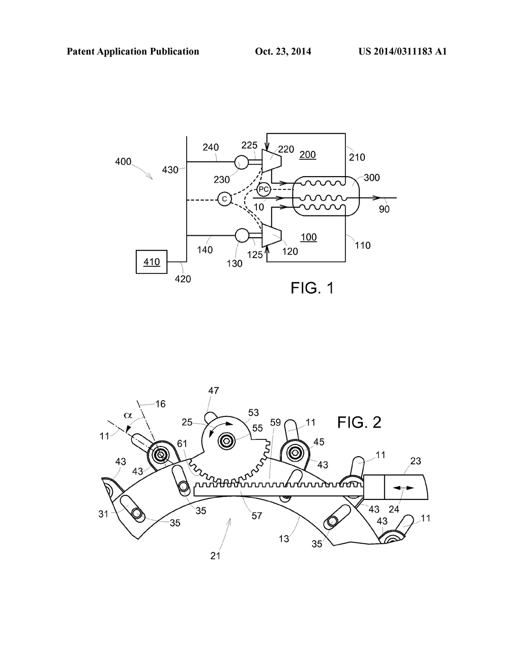 SYSTEM AND METHOD FOR PRODUCING A LIQUEFIED HYDROCARBON STREAM AND METHOD     OF OPERATING A COMPRESSOR - diagram, schematic, and image 02