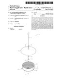 PLATFORM BIRD FEEDER WITH AN ADJUSTABLE WOBBLING BAFFLE diagram and image