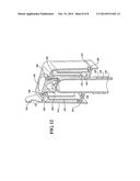 SELF CLEANING DUST BOX ASSEMBLY FOR USE WITH CONTROLLED TUBE ASSEMBLIES,     SUCH AS FORMING A PORTION OF A FRESH AIR REPLACEMENT LINE ASSOCIATED WITH     A VEHICLE FUEL TANK diagram and image