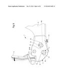 BEAD BREAKING UNIT FOR TYRE CHANGING MACHINES OR THE LIKE diagram and image