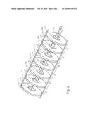 CABLE CHAIN WITH MOLDED FLIGHTS FOR TUBULAR DRAG CONVEYOR diagram and image