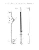 CABLE TIE FOR MOUNTING CABLES AGAINST A PANEL diagram and image