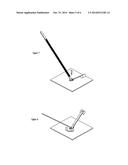 CABLE TIE FOR MOUNTING CABLES AGAINST A PANEL diagram and image