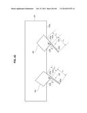 MANUFACTURING METHOD OF ORGANIC SEMICONDUCTOR ELEMENT, ORGANIC     SEMICONDUCTOR ELEMENT, GROWTH METHOD OF ORGANIC SINGLE CRYSTAL THIN FILM,     ORGANIC SINGLE CRYSTAL THIN FILM, ELECTRONIC DEVICE, AND ORGANIC SINGLE     CRYSTAL THIN FILM GROUP diagram and image