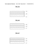 MANUFACTURING METHOD OF ORGANIC SEMICONDUCTOR ELEMENT, ORGANIC     SEMICONDUCTOR ELEMENT, GROWTH METHOD OF ORGANIC SINGLE CRYSTAL THIN FILM,     ORGANIC SINGLE CRYSTAL THIN FILM, ELECTRONIC DEVICE, AND ORGANIC SINGLE     CRYSTAL THIN FILM GROUP diagram and image