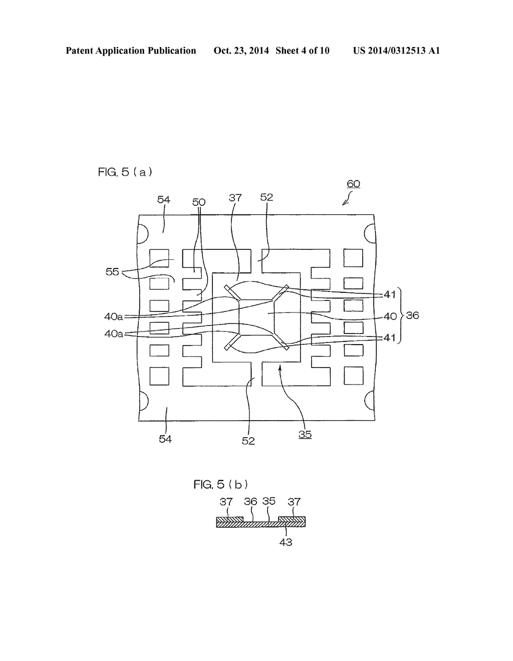 SEMICONDUCTOR DEVICE, SUBSTRATE AND SEMICONDUCTOR DEVICE MANUFACTURING     METHOD - diagram, schematic, and image 05