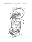 Riding Vehicle with Self-Correcting Steering diagram and image