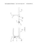 Folding vehicular utility trailer diagram and image