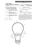 LIGHT EMITTING DIODE LIGHT BULB HAVIGN A LIGHT DISPERSING LAYER ATTACHED     ON AN ENVELOPE THEREOF diagram and image