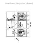 MODIFYING ONE OR MORE SESSION PARAMETERS FOR A COORDINATED DISPLAY SESSION     BETWEEN A PLURALITY OF PROXIMATE CLIENT DEVICES BASED UPON EYE MOVEMENTS     OF A VIEWING POPULATION diagram and image