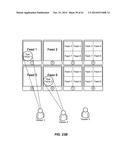 MODIFYING ONE OR MORE SESSION PARAMETERS FOR A COORDINATED DISPLAY SESSION     BETWEEN A PLURALITY OF PROXIMATE CLIENT DEVICES BASED UPON EYE MOVEMENTS     OF A VIEWING POPULATION diagram and image