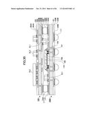 CHIP EMBEDDED SUBSTRATE AND METHOD OF PRODUCING THE SAME diagram and image