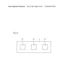 Arrangement comprising a light emitting diode diagram and image