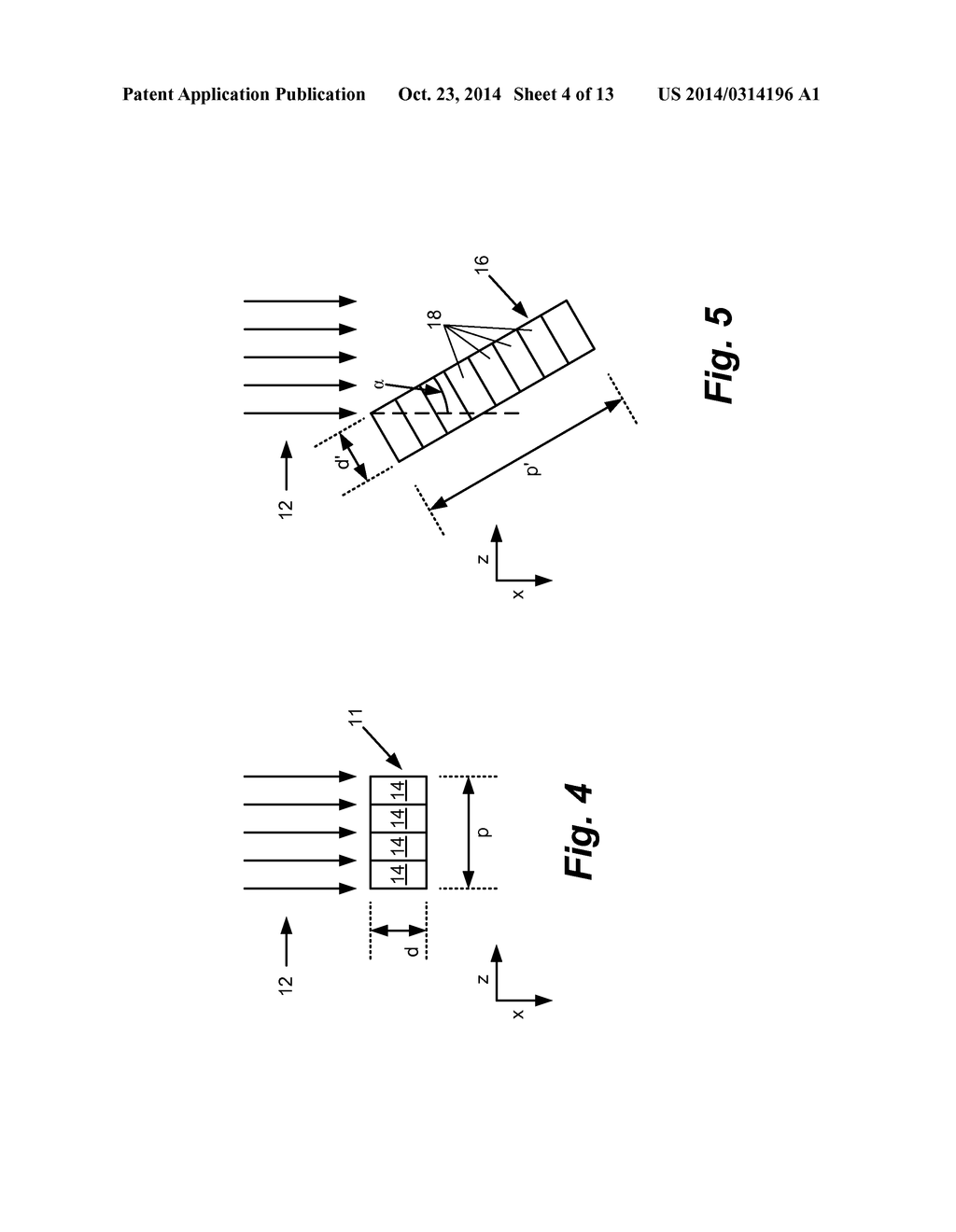 TILTED DETECTOR ARRAY FOR MEDICAL IMAGING SYSTEMS INCLUDING COMPUTED     TOMOGRAPHY - diagram, schematic, and image 05