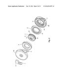 IMPLANTABLE CENTRIFUGAL BLOOD PUMP WITH HYBRID MAGNETIC BEARINGS diagram and image